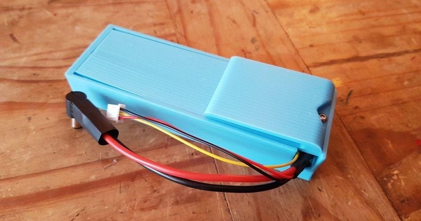 fatshark 2s batteria Astuccio guaina david 3D Modelli passatempo creatori idee clip Fai energia 3d print model - Mito3D