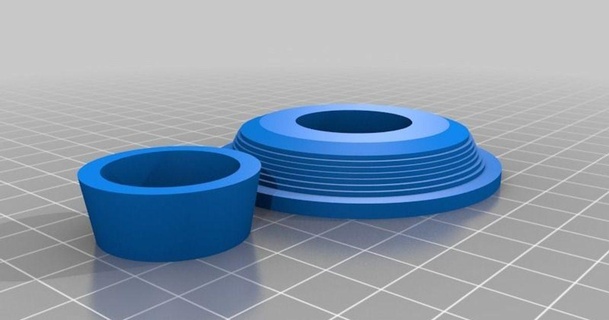 iplik biriktirmek dirsek spinner 608 rulman sistemi David 3D modeller yazıcılar yazıcı parçalar yükseltmeler Yükselt 3d print model - Mito3D