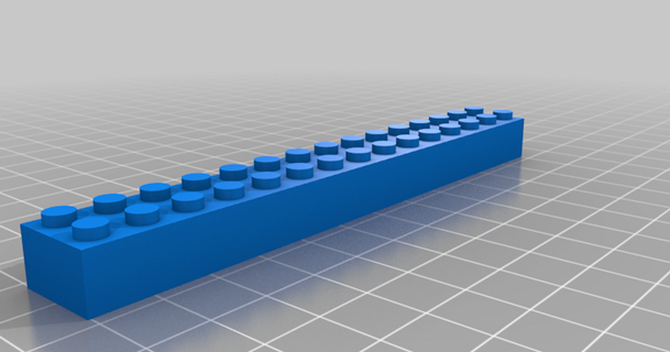 customized lego compatible text bricks 15 razstec 3D Models Art & Design 2D Plates Logos thingiverse 3d print model - Mito3D