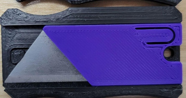 garra faca remixar rstupplebeen 3D modelos passatempo fabricantes Ferramentas calibração chaveiro edc utilitária 3d print model - Mito3D