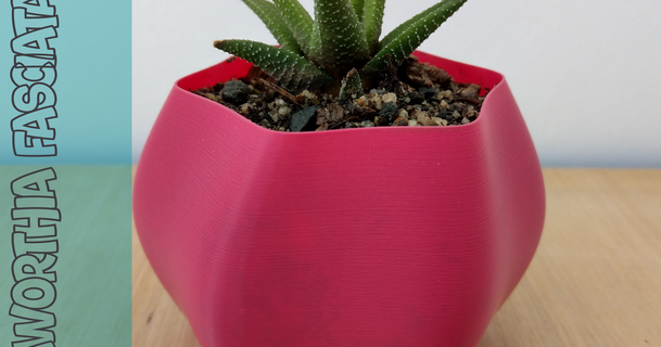 Panela 04 3dcua 3D modelos arte Projeto designs vaso planta plantio suculenta macetas 3d print model - Mito3D