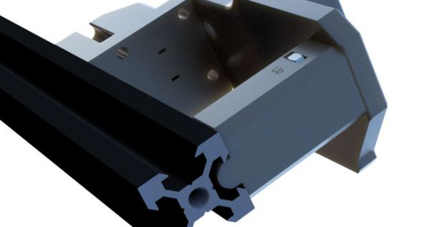 angeschnallt Ender 3 max mgn Seite gewidmet montieren durchschnittliche Soße 3D Modelle Drucker Realität Teile Upgrades Gürtel Achse 3d print model - Mito3D