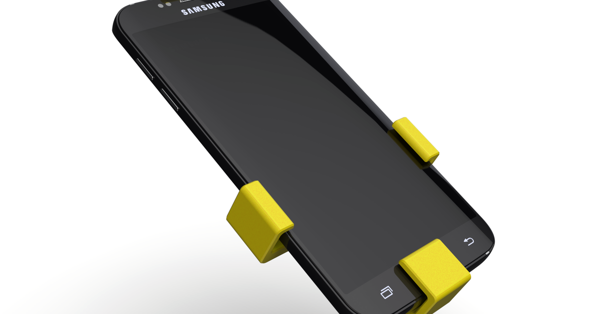 Smartphone Fahrrad montieren the3designer 3D Modelle Gadgets tragbar Geräte Telefon Halter Telefonhalter Fahrradmontage Telefonhalterung 3D print model - Mito3D