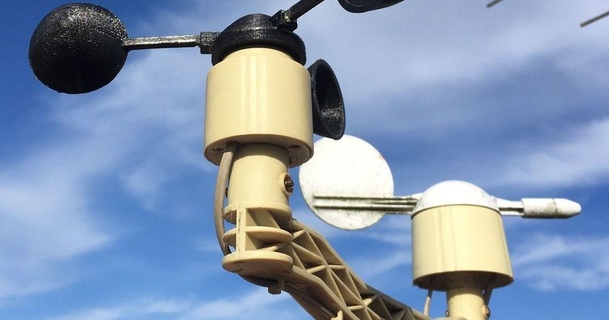 anemometer cup weather station plasticybits 3D Models Hobby & Makers Other Ideas thingiverse weatherstation lacrossetechnology 3d print model - Mito3D