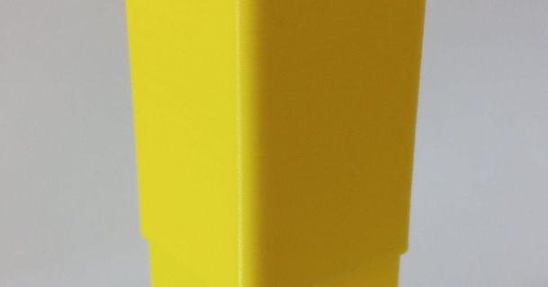 plastica h lse tubo contenitore binomiale 3D Modelli passatempo creatori organizzatori 3d print model - Mito3D