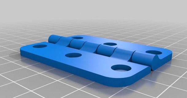 Delgado oneclmn bisagra cae 3D modelos pasatiempo hacedores ideas thingiverse personalizado 3d print model - Mito3D