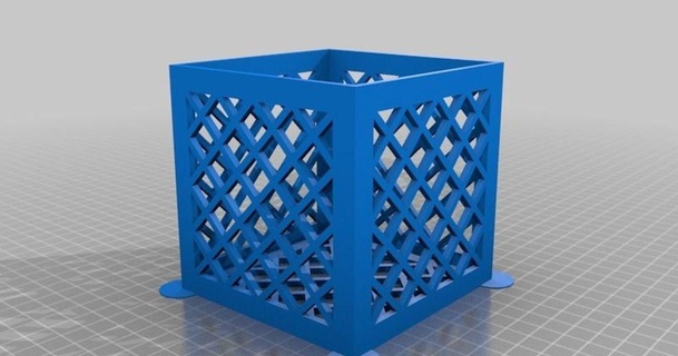 100x100x100 caja cae 3D modelos casa equipo thingiverse personalizado 3d print model - Mito3D