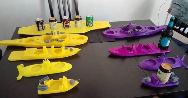 Flaschenschiff cae 3D Modelle Spielzeuge Spiele thingiverse 3d print model - Mito3D