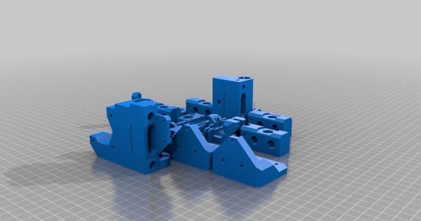 cheap prusa i3 mk2 build nemmer 3D Models Printers Prusa Parts & Upgrades thingiverse 3d print model - Mito3D