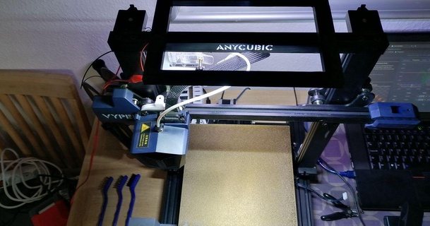 anycubic vyper guidato luce telaio vidar 3d design 3D Modelli stampanti parti aggiornamenti ledholder led ender3 3d print model - Mito3D