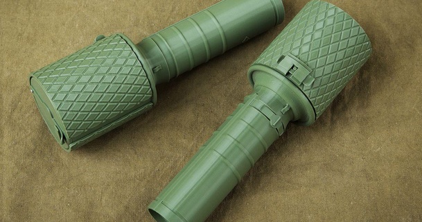 rgd 33 Grenade truque 3D modelos fantasias acessórios adereços suporte história airsoft wwii ww2 3d print model - Mito3D