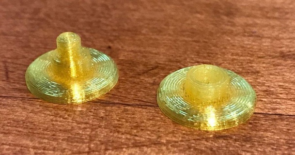 fidget spinner 608 bearing caps idnarbjm 3D Models Hobby & Makers Other Ideas cap thingiverse 3d print model - Mito3D