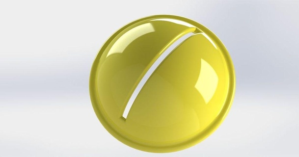 golf pelota marcador alineación herramienta v1 idnarbjm 3D modelos Deportes aire libre thingiverse 3d print model - Mito3D