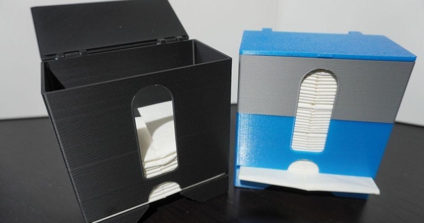 mouchoir distributeur taschentuch dépensier 3dben 3D modèles Ménage maison équipement 3d print model - Mito3D