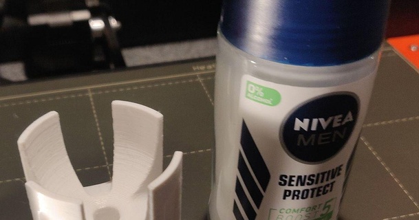 nivea déodorant supporter taco 3D modèles Ménage salle bains porte 3d print model - Mito3D