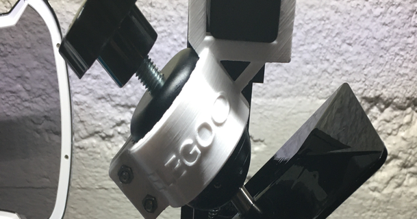 elegoo Mars abgewinkelt Teller Halter Unterstützung Rampe 666 3D Modelle Drucker Zubehör thingiverse elegoomars 3d print model - Mito3D