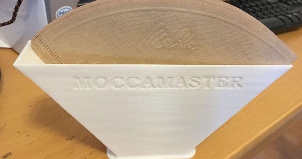caffè portafiltro moccamaster logo rampa 666 3D Modelli domestico cucina thingiverse 3d print model - Mito3D