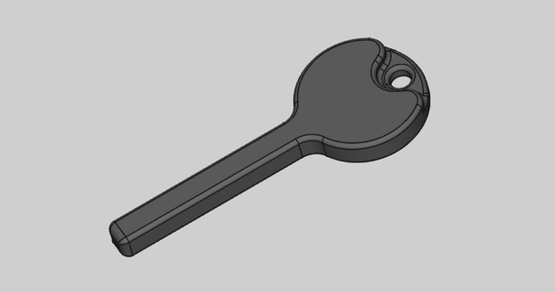utilidad metro alacena cuadrado llave 2 tamaños shiones 3D modelos pasatiempo hacedores herramientas llavero llaves 3d print model - Mito3D