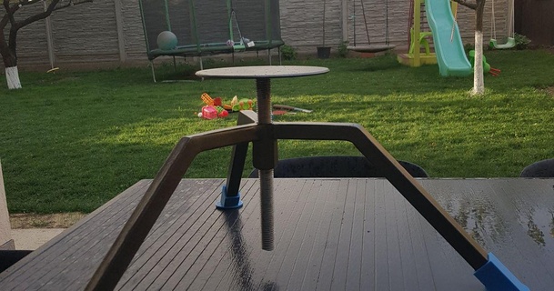 lazy suzan legs drakedex 3D Models Household Outdoor & Garden tablelegs 3d print model - Mito3D