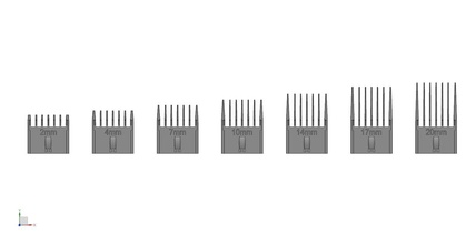 moser capelli clipper allegati paragon Scarica gratuito stl modello printablescom 3d Modelli passatempo creatori idee Forcina per tagliacapelli slideonallegato 3d print model - Mito3D