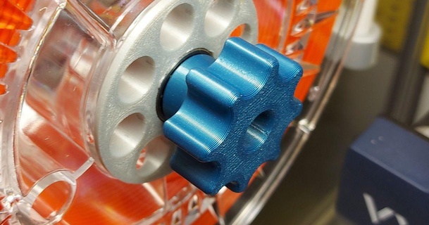 filament roll holder nut 3d-muc 3D Models Printers Accessories spulenhalter 3d print model - Mito3D