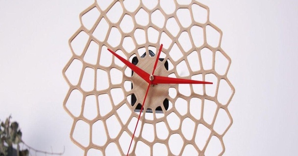 wall art clock eng yehia 3D Models Art & Design Other Designs thingiverse 3d print model - Mito3D
