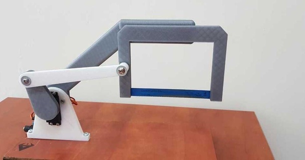 hacksaw mechanism eng yehia 3D Models Hobby & Makers Other Ideas thingiverse machinery 3d print model - Mito3D