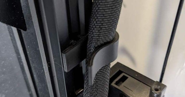 9mm Kabel Management Clip 20mm vslot Extrusion Jay 3D Modelle Drucker Teile Upgrades thingiverse 3d print model - Mito3D