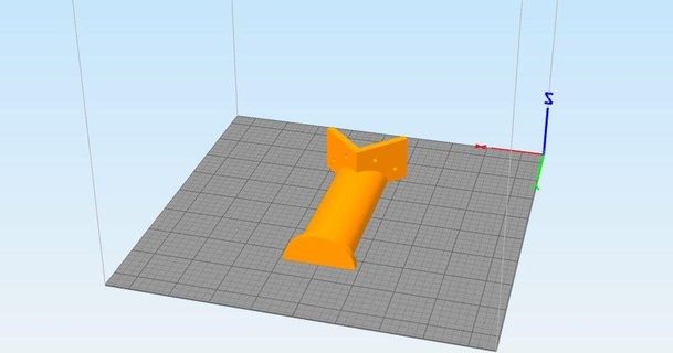 45 degree spool holder & filament guide benoit ldl 3D Models Printers Accessories 3d print model - Mito3D