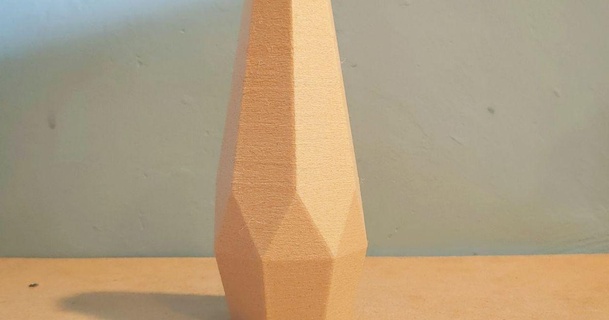 geometrico vaso madzialka 3D Modelli domestico casa arredamento pianta fiore geometria moderno 3d print model - Mito3D
