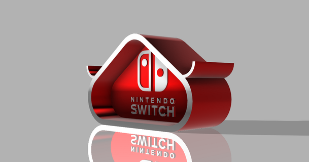 dual suporte interruptor pró zeb 3d 3D modelos aparelhos vídeo jogos Nintendo switch nintendo 3d print model - Mito3D