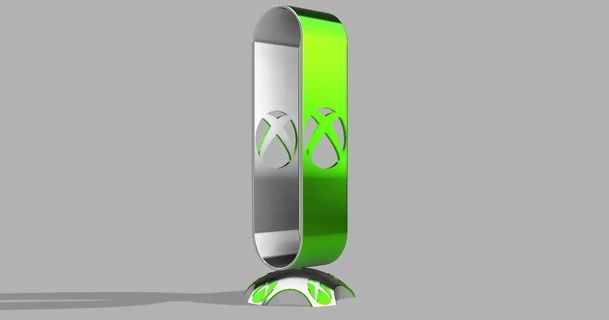 soutien casque Xbox zeb 3d 3D modèles gadgets vidéo Jeux décoration Jeu jeu 3d print model - Mito3D