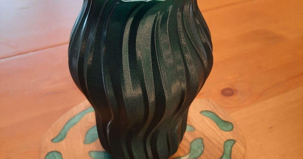 vaso perché 3D Modelli arte design disegni vasemode fiori 3d print model - Mito3D