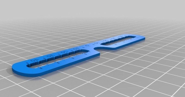 pupillary distance ruler ahoward 3D Models Learning Chemistry & Biology thingiverse 3d print model - Mito3D