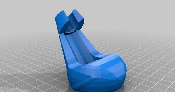 rei flex-lite chair feet ahoward 3D Models Sports & Outdoor Other thingiverse chairfoot 3d print model - Mito3D