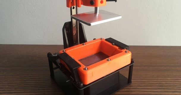 lite3dp colchetes aguarde cuba jv lobo 3D modelos impressoras impressora partes Atualizações bandeja resinprinter 3d print model - Mito3D