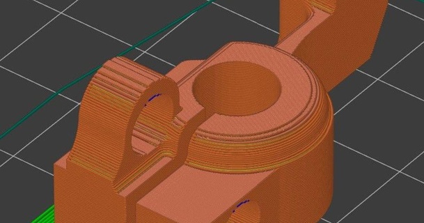 e3d revo fan pinda montare liquidazione modifica prntr3d 3D Modelli stampanti stampante parti aggiornamenti spinda superpinda e3drevo 3d print model - Mito3D