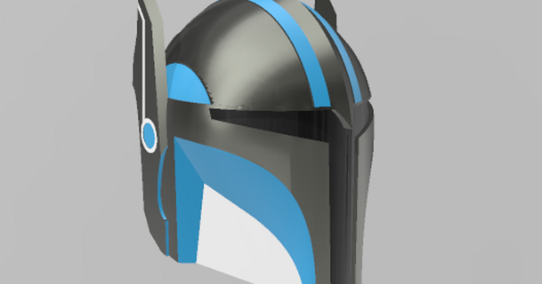 Thor mandaloriano casco reprocesos 3D modelos disfraces accesorios thingiverse 3d print model - Mito3D