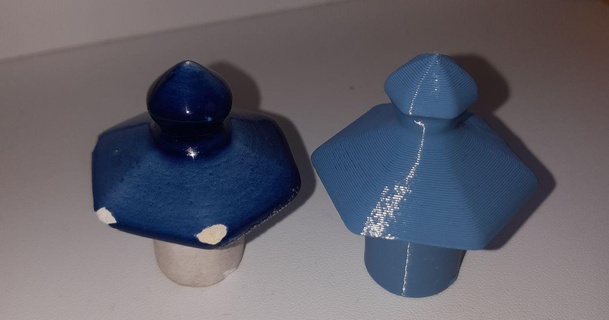 essig stopfen oil vinegar stopper 3udo 3D Modelle Haushalt Küche Öl verschluss oel 3d print model - Mito3D