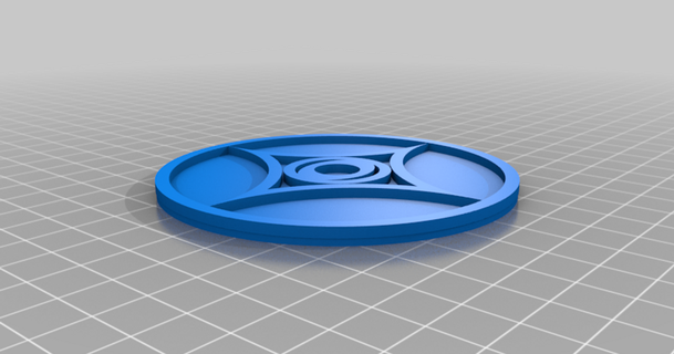 magic eye coaster raven kaw studios 3D Models Household Other House Equipment drinkcoaster thingiverse 3d print model - Mito3D