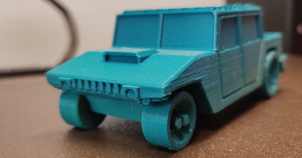 Hummer Mini drucken h1 abholen antastisch 3D Modelle Spielzeuge Spiele Fahrzeuge 3d print model - Mito3D