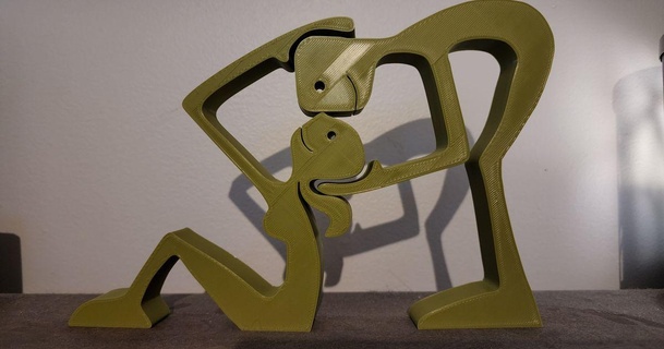 casal decoração tirando 3D modelos arte Projeto designs 3d print model - Mito3D