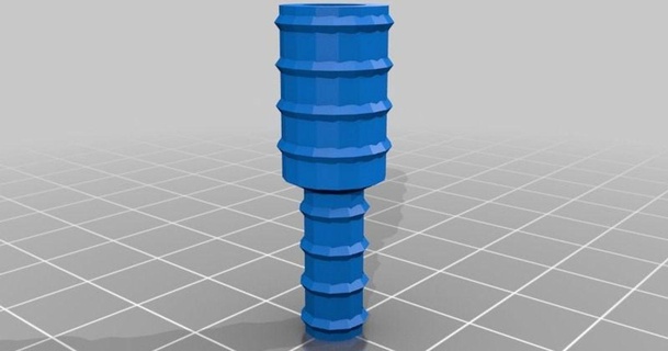 10mm 6mm hose reducer chrisherman 3D Models Hobby & Makers Other Ideas thingiverse customized 3d print model - Mito3D