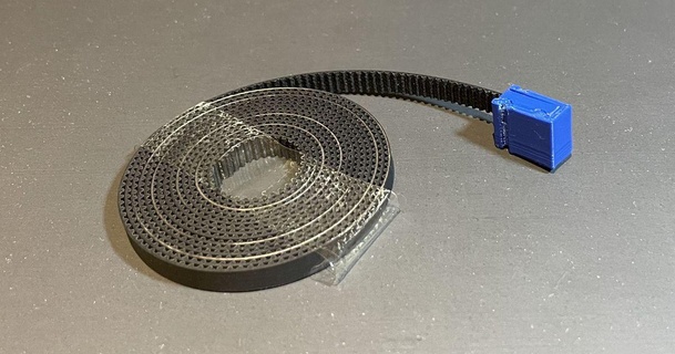 2gt gt2 belt clip clamp 6mm 2mm pitch open founders 3D Models Printers Accessories gt2belt ender3 gt2beltclip 3d print model - Mito3D