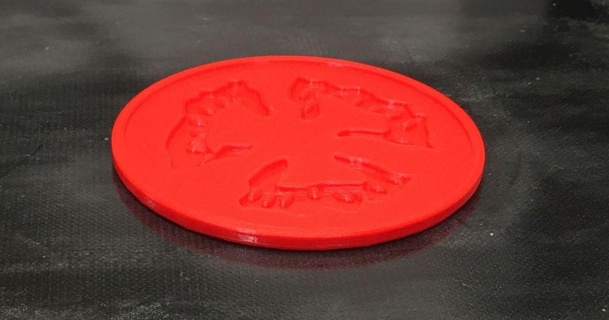 tomato slice coaster grossmiller 3D Models Household Kitchen 3d print model - Mito3D
