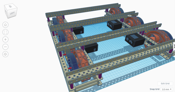 vex chassis maker226 3D Models Gadgets Other vexrobotics 3d print model - Mito3D