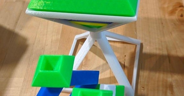wedgit clone tickl 3D Models Toys & Games Building toy multicolor 3d print model - Mito3D