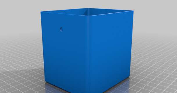 blumentopf maceta colgando mit indicador rolf prusa impresora 3D modelos casa equipo flor thingiverse 3d print model - Mito3D