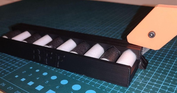 nerf élite moitié dard Coupe gigue 36 mm jelle Masson 3D modèles jouets Jeux ouvrier xshot buzzbee 3d print model - Mito3D