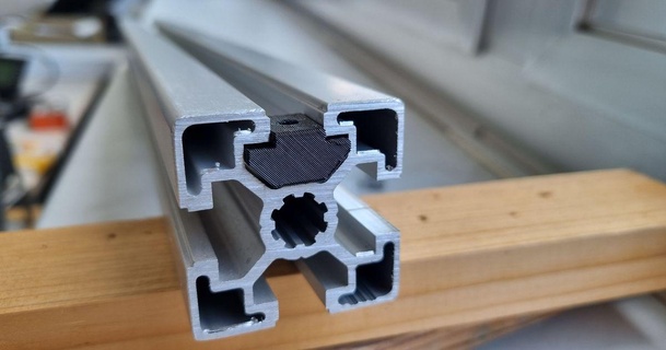t slot noz m4 parafuso 4545 alumínio extrusão perfil Jack 3D modelos passatempo fabricantes mecânico partes tslotnut 3d print model - Mito3D